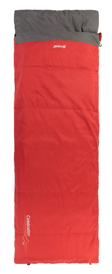 Śpiwór syntetyczny Outwell Celebration Lux (195 cm) - red