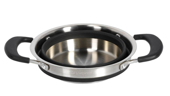Garnek turystyczny Outwell Collaps Pot S - black