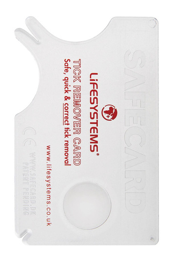 Karta do wyciągania kleszczy Lifesystems Tick Remover Card
