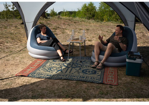 Namiot rodzinny 8 - osobowy Easy Camp Huntsville Twin 800 - rustic green