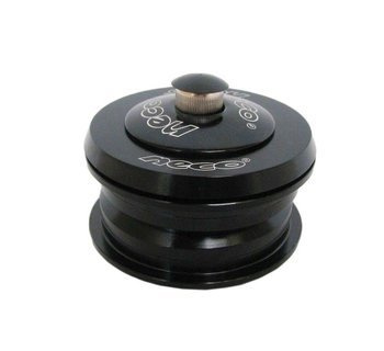 Stery kierownicy Neco H-396 aluminium 1-1/8" półzintegrowane czarne