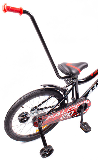 Rower dziecięcy FALCON 20" czarno-czerwony