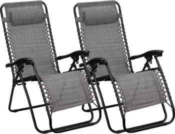 Leżaki ogrodowe plażowe składane ABBEY Chaise Longue