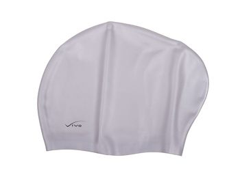 Czepek silikon Vivo B-1324 longhair silver