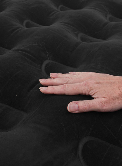 Materac turystyczny Outwell Classic Single - black/grey