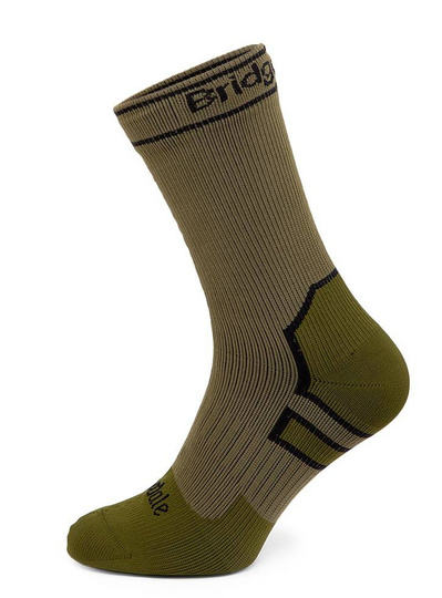 Skarpety wodoodporne Bridgedale StormSock Mid Boot - khaki/olive