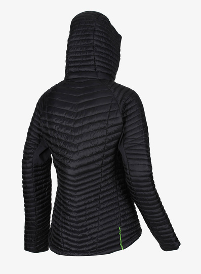 Kurtka do biegania damska Inov-8 Thermoshell Pro FZ - black/pink