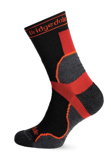 Skarpety do biegania Bridgedale Trail Run Midweight T2 Merino Sport Crew - black