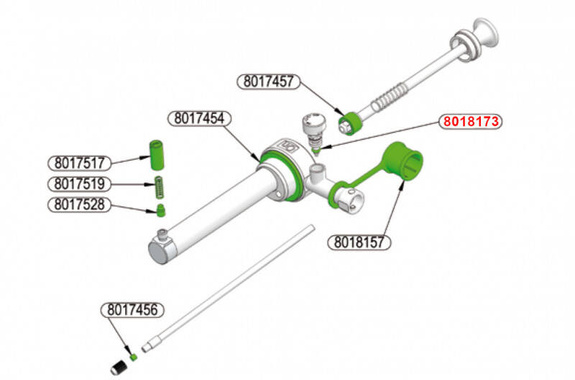 Pierścień uszczelniający regulatora pompy paliwowej Optimus O-Ring for Pump Spindle do Nova/Nova+