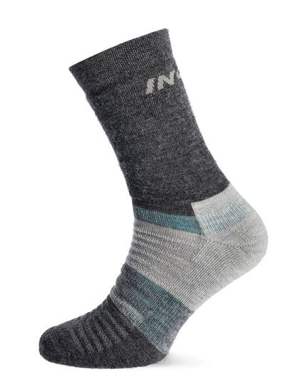 Skarpety merino Inov-8 Merino High Sock - grey melange