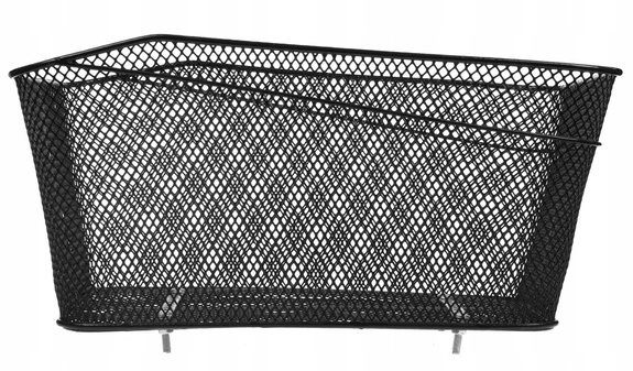 Kosz Verso na bagażnik mocowany na stałe czarny 400x300x160