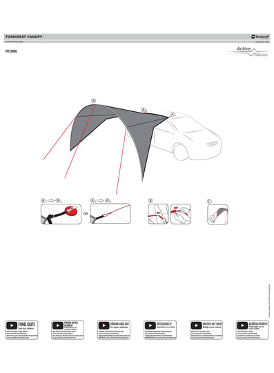  Daszek Outwell FORECREST CANOPY 