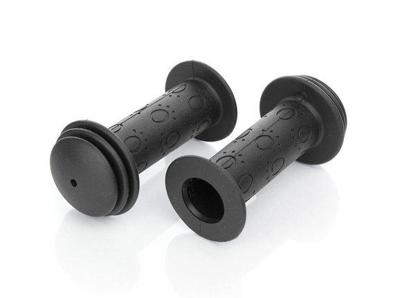 Chwyty kierownicy Verso Kids HL-G126 96 mm czarne para 