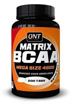 Aminokwasy QNT MATRIX BCAA 4800 200 tabletek