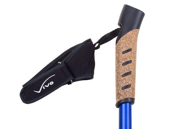 Kije Nordic Walking Vivo NW230 blue-silver