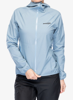Kurtka do biegania damska Inov-8 Stormshell FZ V2 - blue grey
