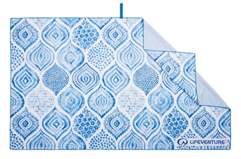 Szybkoschnący ręcznik Lifeventure Recycled SoftFibre Printed Towel Santorini
