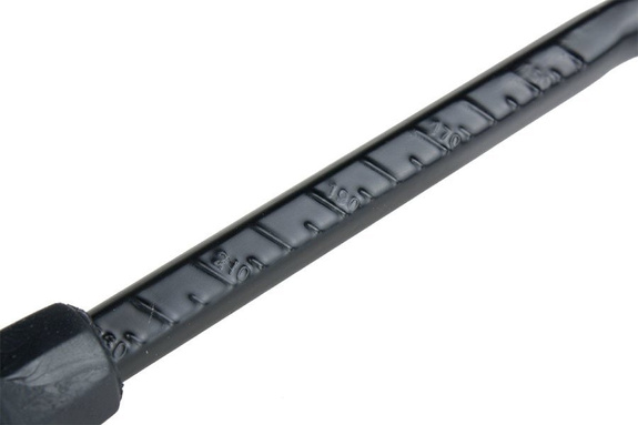 Podpórka centralna 16" aluminiowa czarna