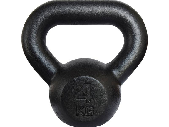 Kawmet Hantla Żeliwna Kettlebell - 4 kg