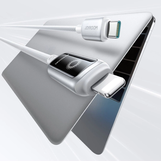 Kabel Joyroom S-A55 StarFlight 30W USB-C - Lightning 1,2m - biały