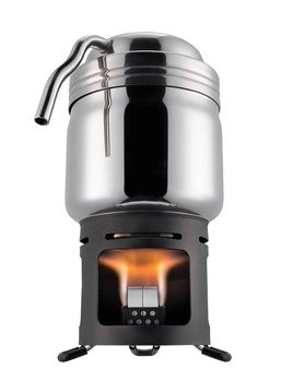 Ciśnieniowy ekspres turystyczny ze stali nierdzewnej Esbit Coffee Maker