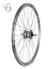 Koło przednie 26" obręcz stożek Arriv srebrna ,piasta Shimano z prądnicą 3 W