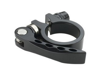 Obejma siodła z zaciskiem aluminium 34.9mm czarna