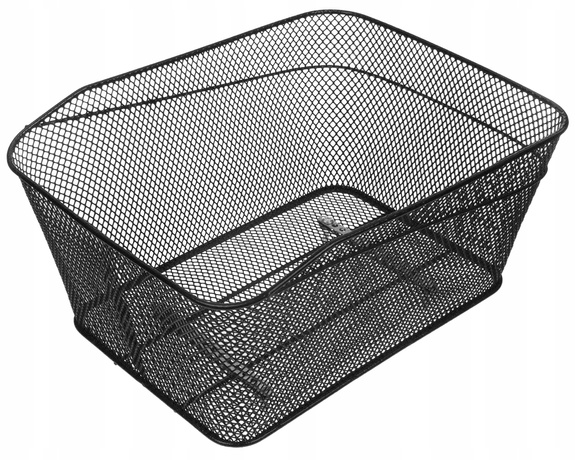 Kosz Verso na bagażnik mocowany na stałe czarny 400x300x160