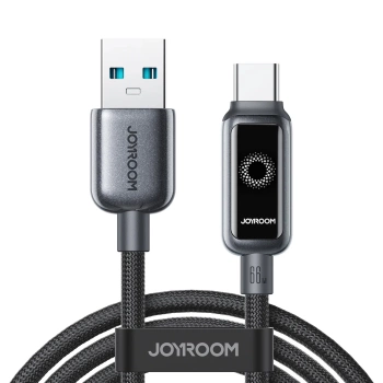 Kabel Joyroom S-A55 StarFlight 66W USB-A - USB-C 1,2m - czarny