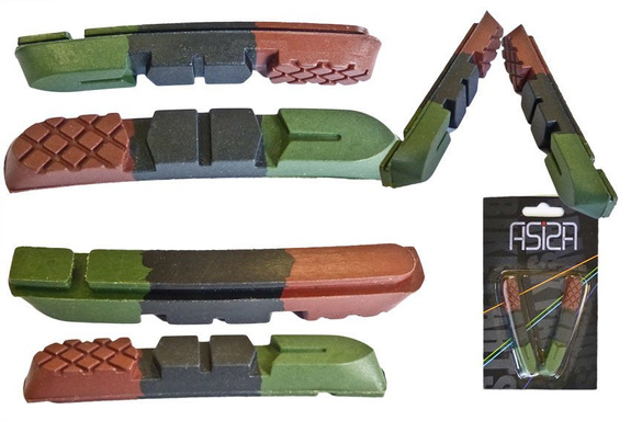 Okładziny do hamulców MTB ZEiT Z-769 trójkolorowe 72 mm