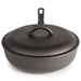 Patelnia turystyczna żeliwna GSI Outdoors Guidecast Deep Frypan