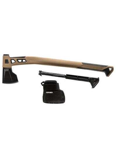 Gerber - Siekiera survivalova z przybornikiem w chwycie