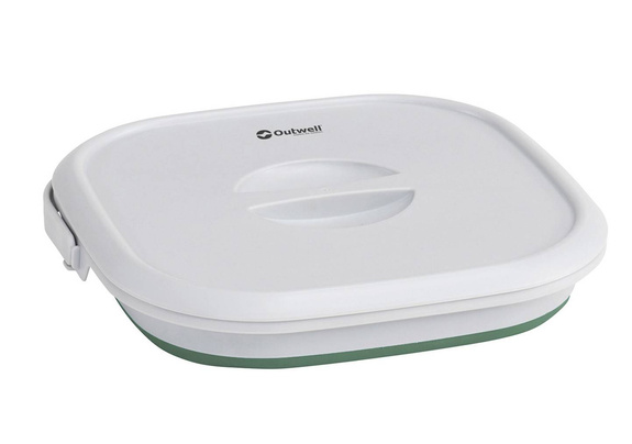 Wiadro Outwell Collaps Bucket Square w/lid - shadow green
