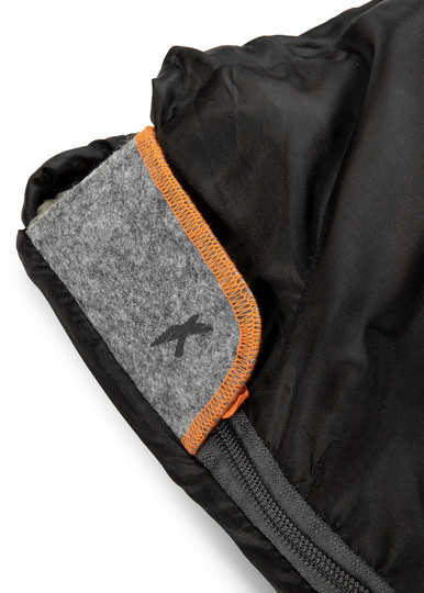 Śpiwór koperta Easy Camp Chakra 190 cm LZ - black