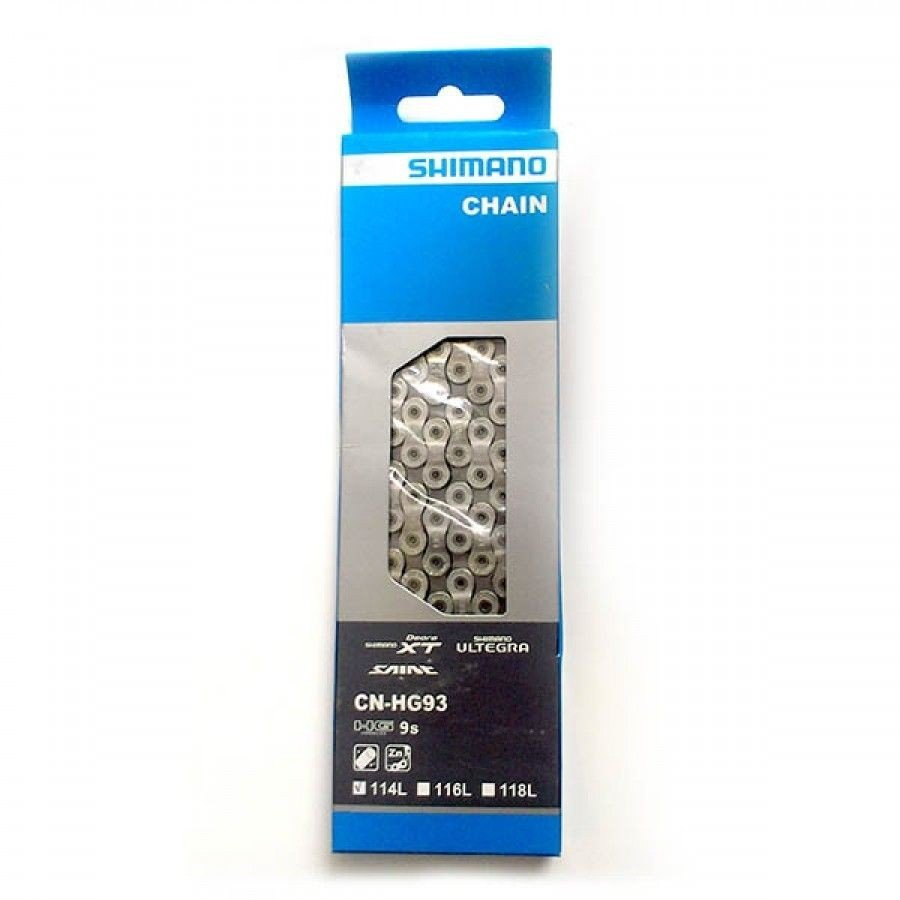 Łańcuch Shimano CN-HG 93 114 ogniw 9-rzedowy + pin Deore XT, Ultegra