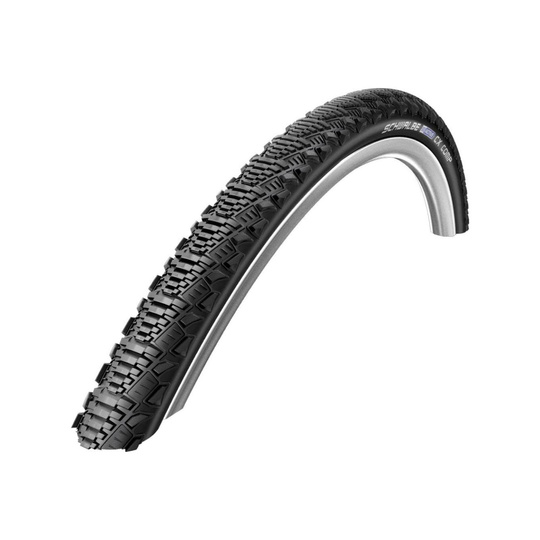 Opona SCHWALBE CX COMP 28x1.50 700x38C KevlarGuard SBC 50EPI 550g czarna Reflex