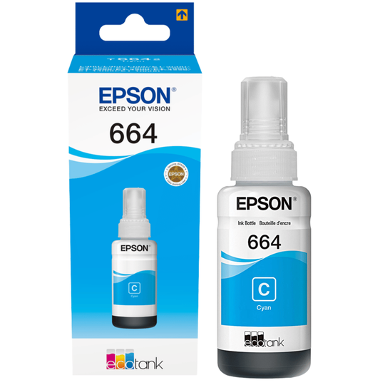 Tusz Epson T6642 CYAN 70ml butelka do L100-110-200-210-300-355-550