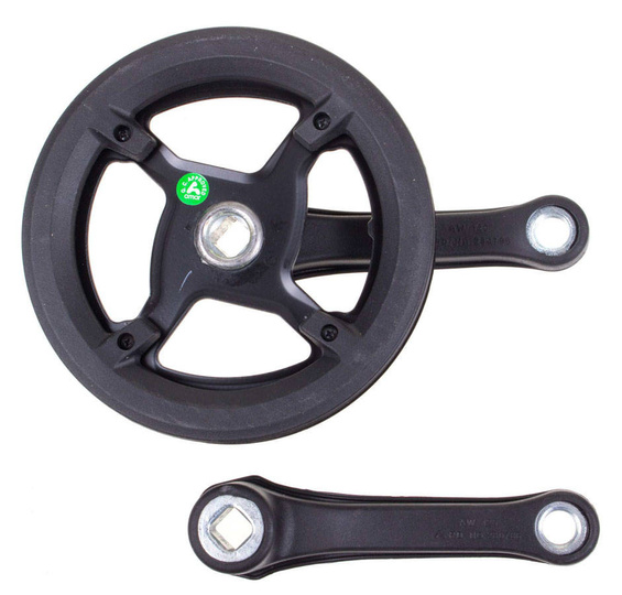 Mechanizm korbowy Amar FORCE 1 36T 125mm czarny podwójna osłona