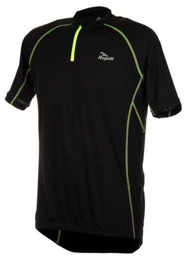 Koszulka Rogelli Perugia czarno-żółta