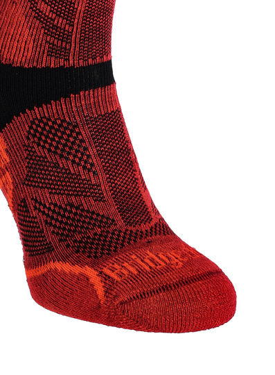 Skarpety Bridgedale Lightweight T2 Merino Sport 3/4 Crew - red