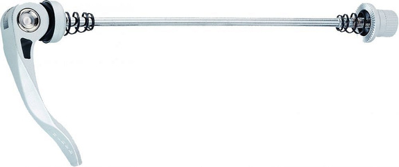 Zacisk piasty tylnej PROFI M5x145mm, srebrny piaskowany