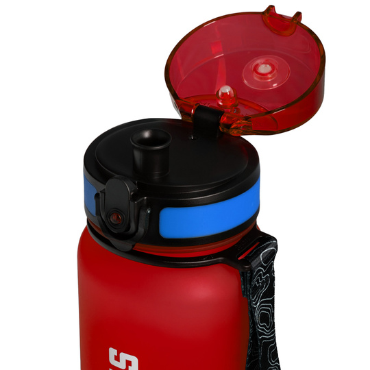 Butelka trytanowa Alpinus Trysil GOPR 650 ml Czerwona