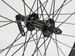 Koło przód 26" piasta Shimano HB-TX 505 Center Lock, obręcz disc nitowana czarna