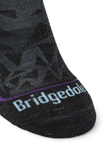 Skarpety narciarskie Bridgedale Ski Midweight Merino P - graph./purple