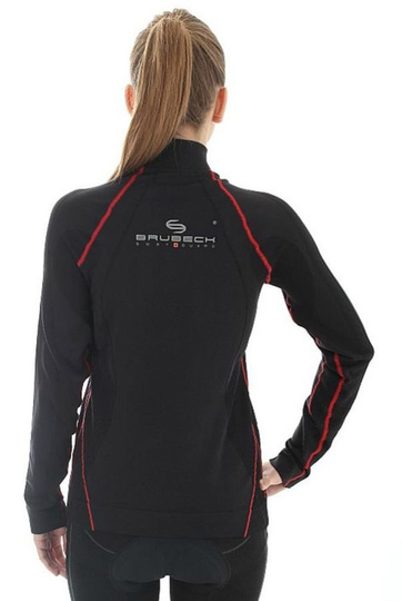 Brubeck LS11050 Bluza Damska z membraną czarny