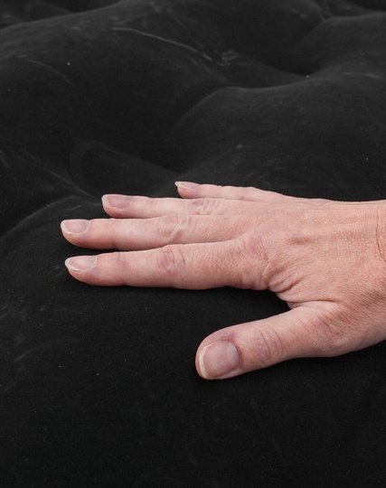 Materac dmuchany Outwell Classic w/pillow & Pump Single - black/grey