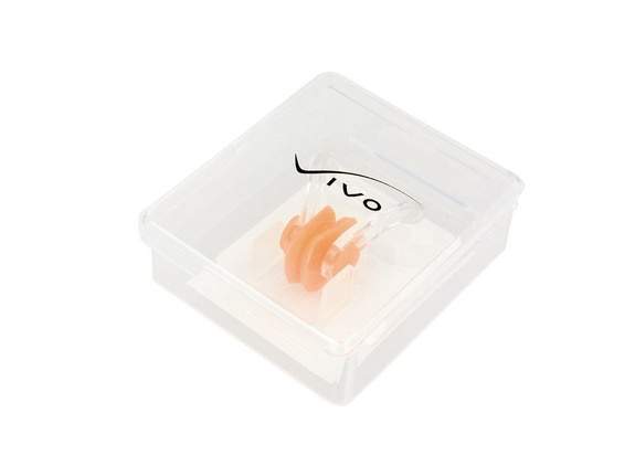 Klamerka na nos Vivo PC-silikon B-2010 pomarańczowa