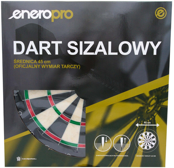 Tarcza Sizal Enero 45cm Official Championship Pro