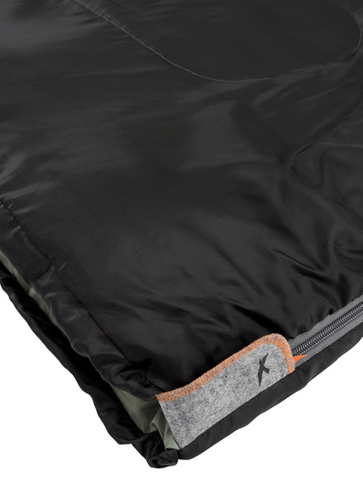 Śpiwór koperta Easy Camp Chakra 190 cm LZ - black