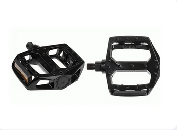 Pedały  BMX aluminiowe FP-965-N 1/2" czarne łożyska kulkowe